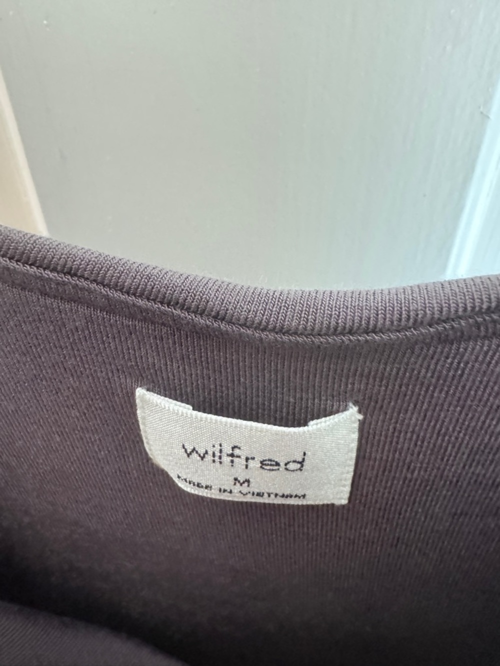 Wilfred Jumpsuit Gray Tencel Lyocell Wide Leg Spaghetti Strap Size M - Picture 4 of 7